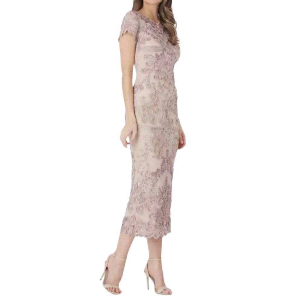 JS Collections Lavender Lace Dress - Picture 2 of 13